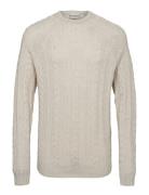 Bs Odale Regular Fit Knitwear Bruun & Stengade Cream