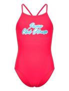 Puma Swim Girls Club House Swimsuit 1P Puma Swim Red