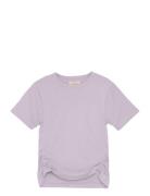 T-Shirt Ss Rib Creamie Purple