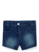 Fleece Denim Shorts Boboli Blue