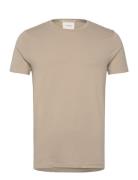 Stretch Slim Fit T-Shirt Calvin Klein Beige