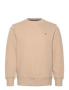 Reg Shield Cneck Sweat GANT Cream