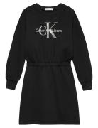Glitter Monologo Hwk Dress Calvin Klein Black