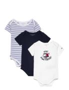 3 Pack Body Ss Giftbox Tommy Hilfiger Blue