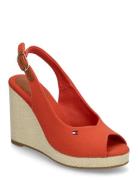 Flag High Wedge Espad Slingback Tommy Hilfiger Red