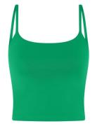 Float Willa Strappy Tank Girlfriend Collective Green