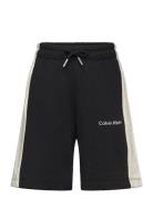 Color Block Relaxed Shorts Calvin Klein Black