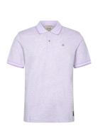 Melange Regular Fit Polo Scotch & Soda Purple