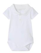 Nbmholger Ss Polo Body Name It White