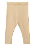 Rib Leggings Maddy Wheat Beige