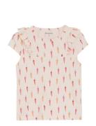 T-Shirt Ss Aop Minymo White