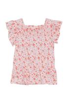 T-Shirt Ss Aop Minymo Pink