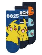 Nmmmik Pokemon 3P Sock Sky Name It Navy