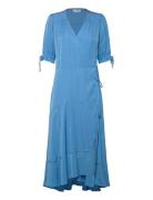 Midi Wrap Dress Scotch & Soda Blue
