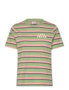 Yarn Dye Striped Regular Fit T-Shirt Scotch & Soda Patterned