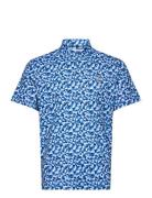Underwater Mosaic Geo Polo Original Penguin Golf Blue