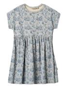 Jersey Dress S/S Emilie Wheat Blue