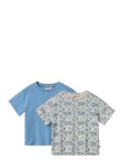 2 T-Shirt S/S Ella Wheat Patterned