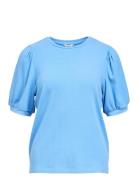 Objjamie S/S Top Noos Object Blue