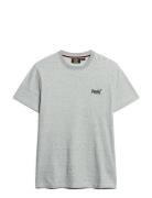 Essential Logo Emb Tee Superdry Grey