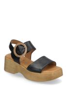 Platform Sandal Gabor Black
