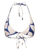 Sunray Long Line Halter Bra Seafolly Blue
