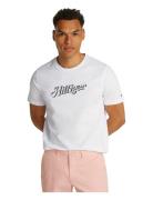 Hilfiger Summer Script Tee Tommy Hilfiger White