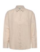 Bs Aglaia Regular Fit Shirt Bruun & Stengade Beige