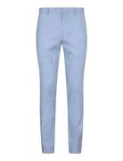 Bs Pollino Classic Fit Suit Pants Bruun & Stengade Blue