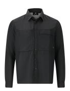 Elm M L-S Shirt Whistler Black