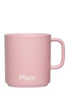 Vip Favourite Cup With Handle Design Letters Pink