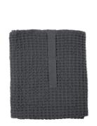 Big Waffle Towel And Blanket The Organic Company Grey