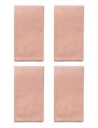 Hammershøi Poppy Stofserviet 45X45 Cm Nude 4 Stk. Kähler Pink