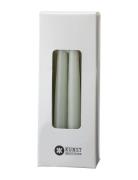Small Colored Candle - Giftbox W. 12 Pcs Kunstindustrien Green
