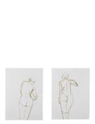 Aise Poster Bloomingville White