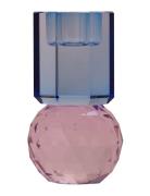 Crystal Candle Holder C'est Bon Pink