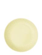 Confetti Lunch Plate W/Relief 1 Pcs . Giftbox Aida Yellow