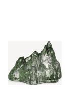 The Rock Ljuslykta Kosta Boda Green