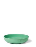 Rhombe Color Serveringsskål Ø28 Cm Grøn Lyngby Porcelæn Green