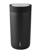 To Go Click Termokop 0.4 L. Black Metallic Stelton Black