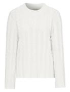 Mandy Cable Sweater Newhouse White