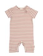 Jumpsuit S/S Sum Printed Petit Piao Pink