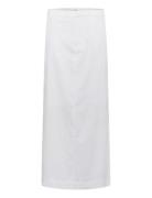 Gzizza Linen Mw Skirt Gestuz White