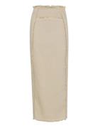 Gzcatia Long Skirt Gestuz Beige