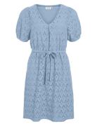 Viamalina V-Neck S/S Dress/Pb Vila Blue