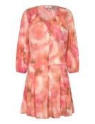 Dante6-Bolana Bohemian Printed Dress Dante6 Pink