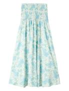 Nlfsandy Maxi Skirt LMTD Blue