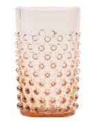 Hobnail Glass Anna Von Lipa Pink