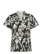 Byjasmina Vneck Blouse - B.young Black