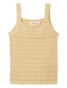 Nmfhope Strap Knit Top Lil Lil'Atelier Yellow